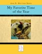 My Favorite Time of the Year ~ John D. Wattson Series piano sheet music cover